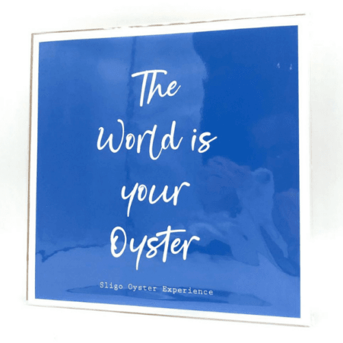 The World is your Oyster Art Print