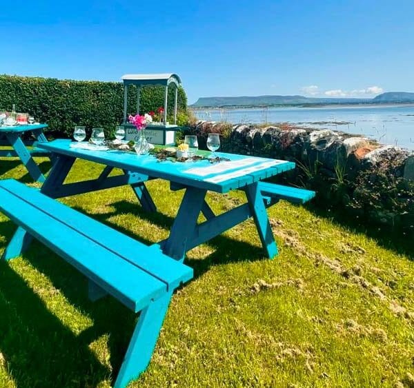 Sligo Oyster Cart with Scenic Sligo Landscape