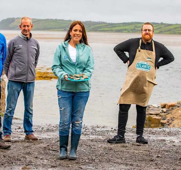Sligo Oyster Experience Aisling with Chefs
