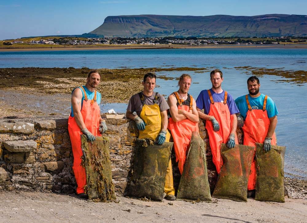 Sligo Oyster Experience Team of Oyster Farmers