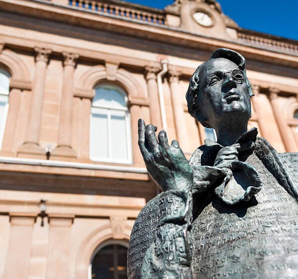 W.B. Yeats statue in Sligo Town