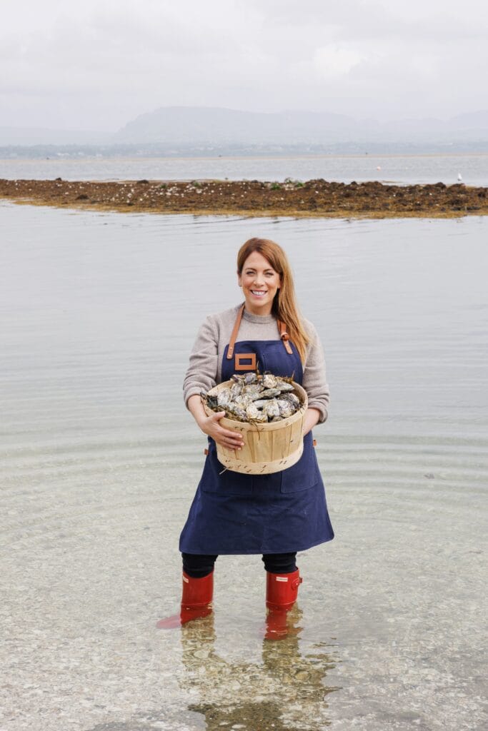 Aisling by Sligo Bay with Oysters