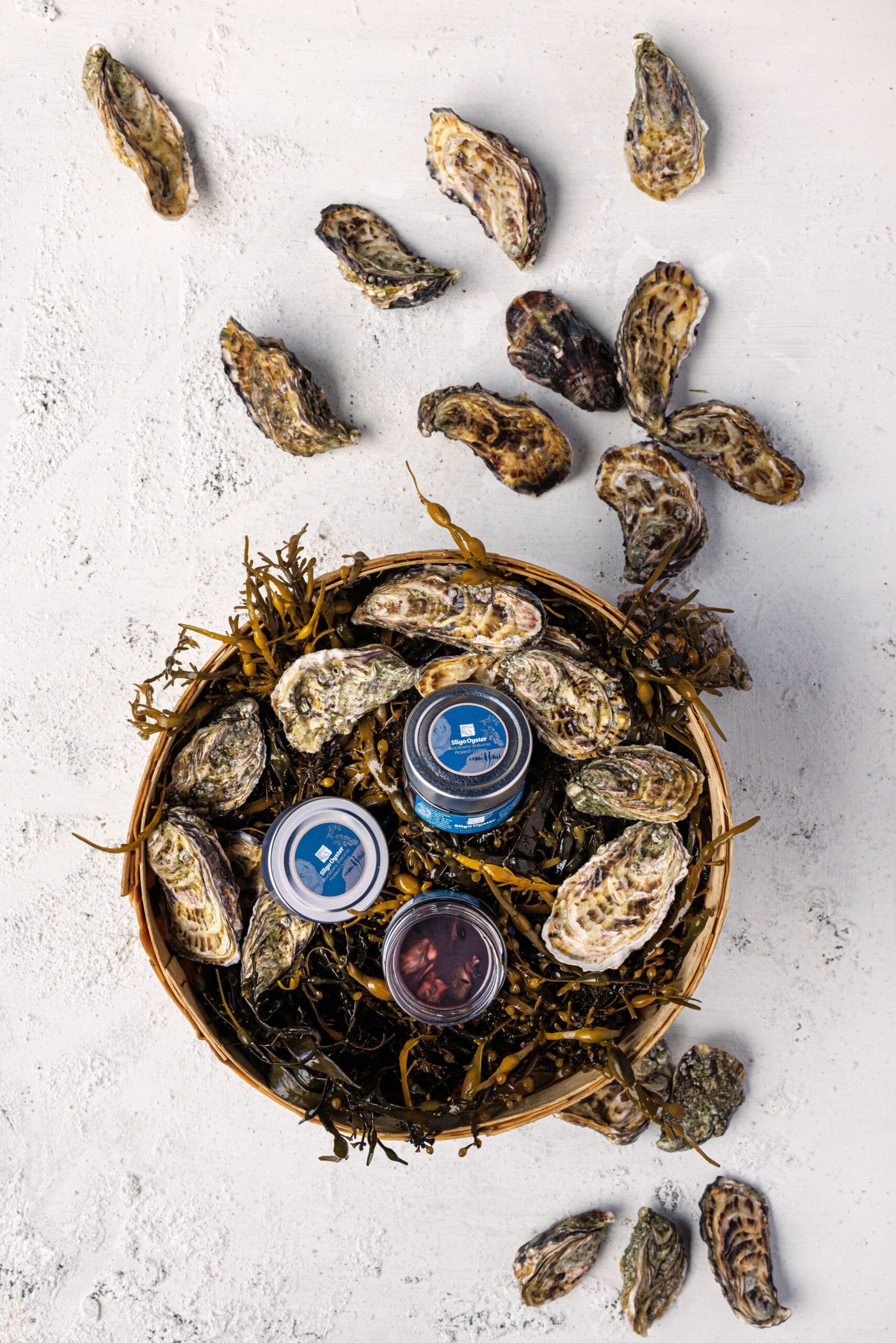 Blackberry Oysters in Barrel