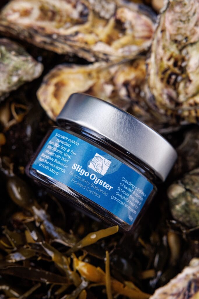 Sligo Oyster Blackberry Balsamic Pickled Oysters